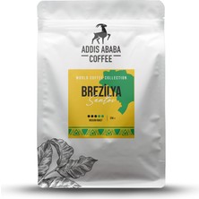 Addis Ababa Coffee Brazil-Santos Öğütülmüş Espresso Kahve 250 Gr.