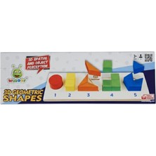 Empressco 3D Çok Renkli Geometrik Şekiller, Dekoratif ve Modern Tasarım Parçaları