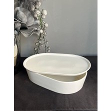 Storemax Be Original 28 cm Oval Kapaklı Fırın & Saklama Kabı