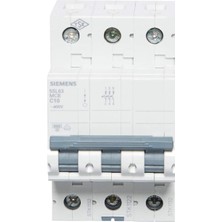 Storemax 10A; 3 Fazlı; 5sl Anahtarlı Otomatik Sigorta; 6ka; C Tipi; Yavaş Karakterli
