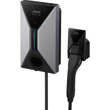 Anker Solix V1 Akıllı Kablolu EV Şarj İstasyonu 11KW - AI Destekli - Ev ve Hibrit Araç Uyumluluğu - A5191 (Anker Solix Türkiye Garantili)