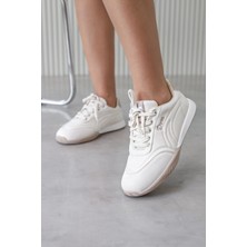 DV155  Model 2 cm Tabanlı Yeni Sezon Spor Ayakkabı Ten