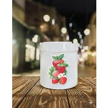 Sartre Art Tatlı Çilekler Baskılı Porselen Söndür-At Kokusuz Küllük Kül Tablası