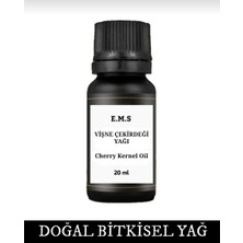 E.M.S Vişne Çekirdeği Yağı 20 ml (Cherry Kernel Oil) Soğuk Pres.