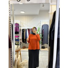 Tığ Triko Nuss 902 Basic Merserize Tunik Kiremit