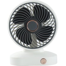 Storemax Mini Masaüstü Mini Fan Mini Masaüstü Fan Şarjlı Taşınabilir Fan Masaüstü Mini Fan