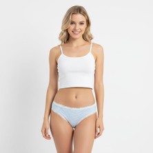 Bonbon Kadın Pamuklu Süs Dantelli Slip Külot BB2095