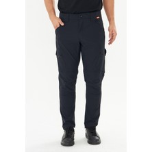 Orange Safety Rip Stop Likrali Atak Pantolon Lacivert