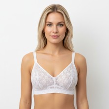Bonbon Kadın Tül Dantelli Balensiz Spor Sütyen BB2100