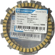 motoef Cf Nk 150 Debriyaj Balata