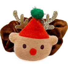 Mini And Kids Mini & Kids - Christmas Scrunchie - Baby Rudolph