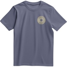 Zaytoon Unisex Kısa Kollu Filistin Eski Gazeti Sayfası Baskılı Tişört S - 2xl T300030