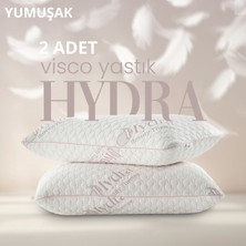 Pillow Market Hydra Cilt Dinlendirici Visko Yastık [hava Kanallı] Hyaluronic Ortopedik Tombul Yastık 2 Adet