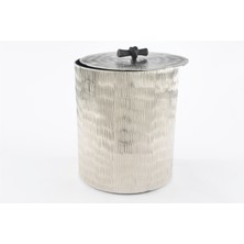 Mikasa Moor Cali Gümüş Çöp Kovası 22X28 cm