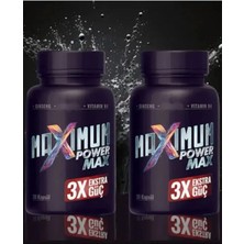 Murays Maximum Power Max 3x Effect Erkeklere Extra Sertlik Maxìmum Güç 30 Lu x 2 Adet