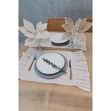 Cotton Maison Amerikan Servisi Fırfırlı Retro 4 Lü