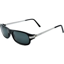 Cartier Cartıer Vıntage Santos Tiki Black Buffalo Horn Sılver Siyah Gümüş Gri Unısex Güneş Gözlüğü T8200486