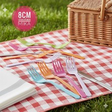 Ta-Fu Global Mika Plastik Çatal 25'li 8cm