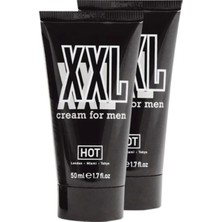 Murays Hotxxl 2 Adet Cream Men Hardener Delayer Enlarger 50 ml Erkeklere Özel Boyut Kremi
