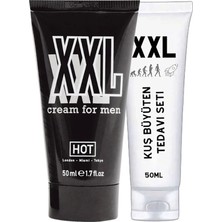 Murays Hotxxl Cream Men Hardener Delayer Enlarger 50 ml + Kuşbüyüt Erkeklere Özel Boyut Kremi