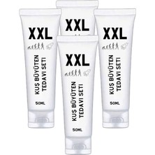 Murays Kuş Büüyütücü Xxlcream Men Enlarger 4lü Adet x 50 ml Erkeklere Özel Boyut Kremi