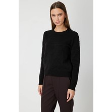 On Triko Kabartmalı Triko Kazak 66363-26K