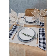 Cotton Maison Amerikan Servisi Fırfırlı Retro 4 Lü