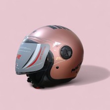 Ncr Kask Çenesiz 230 Ece 22/06 Belgeli-Rose