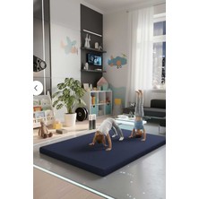 Çocuk Jimnastik Minderi 120X120X5 cm 600 Denye Sıvı Geçirmez Kumaş Kaydırmaz Yıkanabilir Büyük Boy