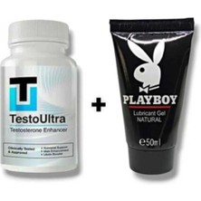 Murays Magna Rx+ Erkeklere Özel Bölge Destekleyici 60'lı  + Playboy Kayganlaştırıcı 50 ml