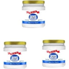 Murays Süper Snow Kitten Krem Menthol Balm Mucize Krem 50 M x 3 Adet