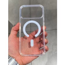Iphone 17 Pro Max Uyumlu Magsafe Şarj Destekli Içi Kadife Silikon Kılıf Magsafe Telefon Kılıfı