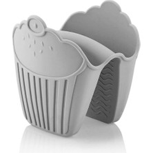 Kitchen Design Lab Silikon Fırın Eldiveni Gri