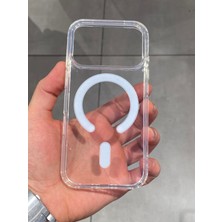 Iphone 17 Pro Uyumlu Magsafe Şarj Destekli Içi Kadife Silikon Kılıf Magsafe Uyumlu Telefon Kılıfı