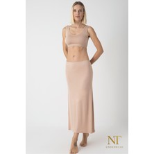 NT Underwear Bambu Uzun Etek Astarı, Maxi Jupon – Doğal Kumaş, Modern Kalıp.