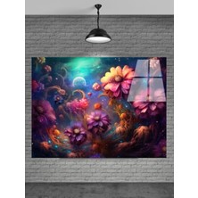 Sevilen Seri Çiçek Cam Tablo Ev Dekorasyon,balkon Dekorasyonu,dekoratif,duvar Tablo,mutfaktabl