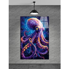 Ahtapot Cam Tablo Ev Dekorasyon,balkon Dekorasyonu,dekoratif,duvar Tablo,mutfak Tablo