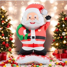 Bkmc Ayaklı Gözlüklü Noel Baba Folyo Balon