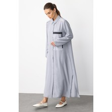 Micca Tap Ipekçe Doku Spor Kap/tunik-Gri