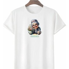 Çamaşır Kenti Anneler Gününe Özel Tasarım Canım Annem Baskılı Tshirt