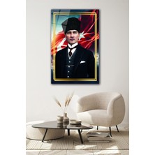 Günbatımı Cam Tablo