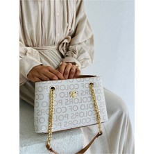 Çanta Trend Polo Of Colors Zincir Askı Detaylı, Ayarlanabilir Uzun Askılı, 4 Gözlü  Kadın Omuz Çantası