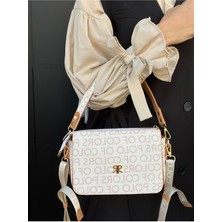 Çanta Trend Polo Of Colors  2 Askılı 5 Bölmeli Yazılı Suni Deri Kadın  Çapraz Omuz Çantası