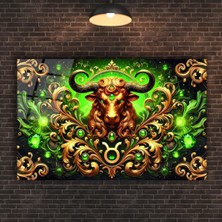 Marsilyan Vitray Kadın Cam Tablo