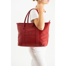 Çanta Trend Mega Polo Suni Deri Çapraz Askılı Omuz Çantası