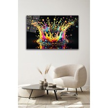 Renk Cümbüşü Cam Tablo