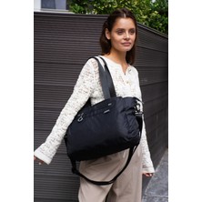 Çanta Trend Kadın Büyük Boy Çok Gözlü Seyahat ve Günlük Suya Dayanıklı El ve Omuz Çantası