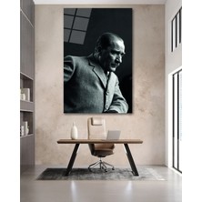 Vitray Daireli Hayat Ağacı Cam Tablo