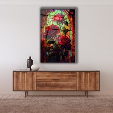 Marsilyan Vitray Karga Cam Tablo