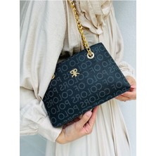 Çanta Trend Polo Of Colors Zincir Askı Detaylı, Ayarlanabilir Uzun Askılı, 4 Gözlü  Kadın Omuz Çantası